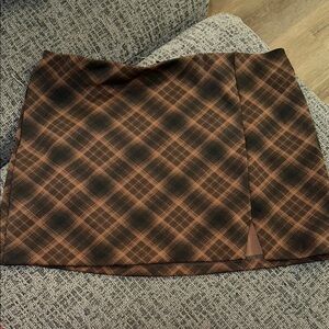 Divided Brown Tan Mini Pencil Skirt Casual